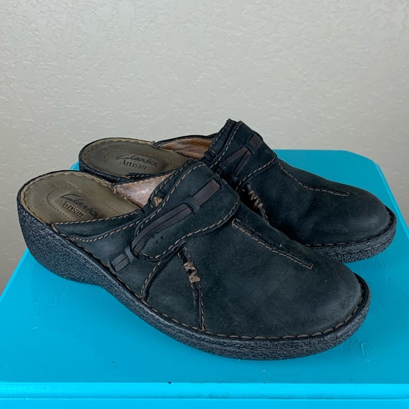 clarks backless shoes